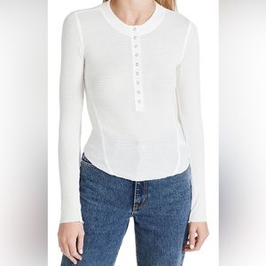Free people waffle knit small